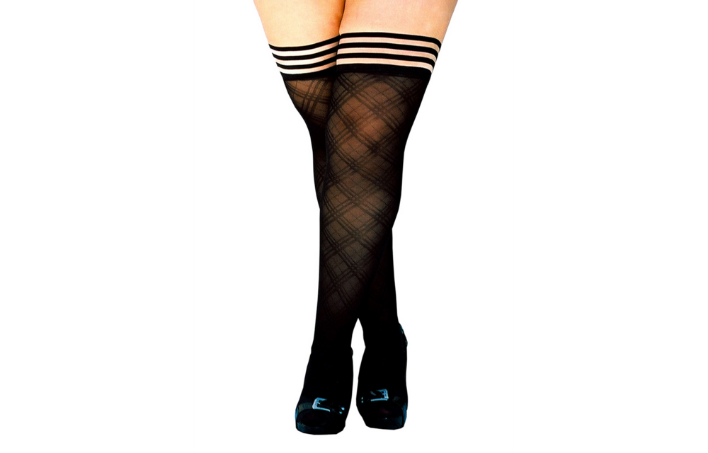 Tiffany Overknee-Strümpfe Schwarz D | Stilvoll & bequem