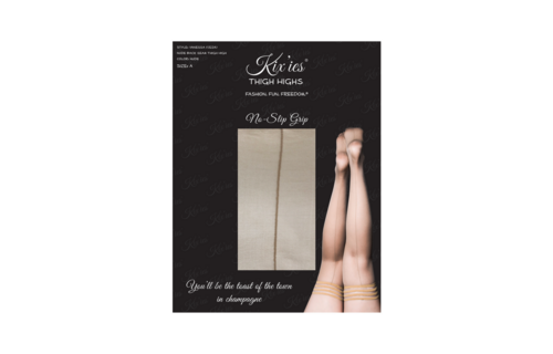 Vanessa Nude Overknee-Strümpfe – Elegant & Bequem Kix'Ies