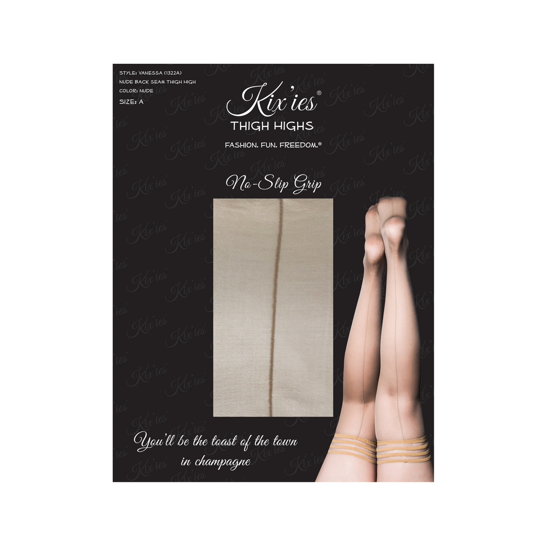 Vanessa Nude Overknee-Strümpfe – Elegant & Bequem Kix'Ies