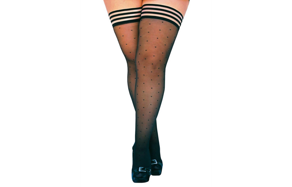 Ally Dijhoog Schwarz – Stilvolle Kix'Ies Overknees