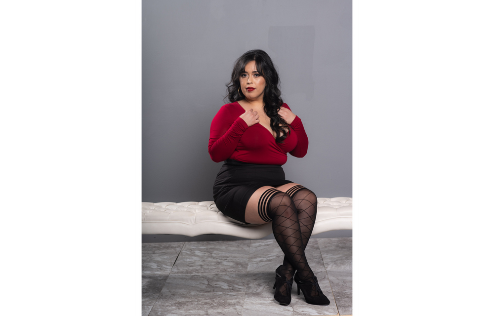 Anna - Thigh High - A - Zwart