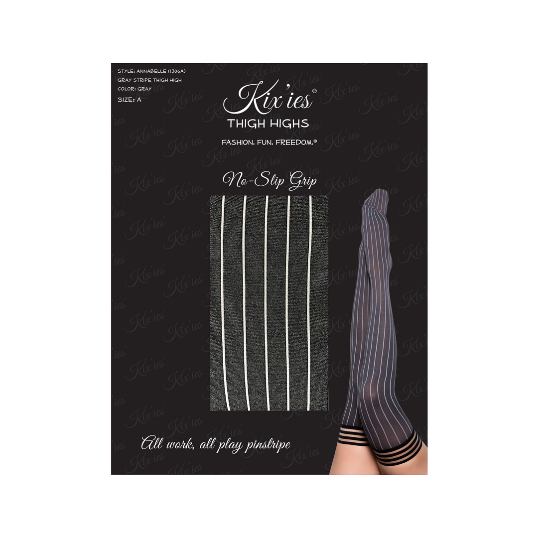 Annabelle Thigh High D Grey | Stylish, Comfortable Stockings