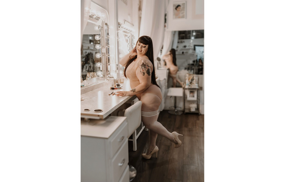 Ashley Wit Thigh Highs – Zijdezacht & Antislip Kix'Ies