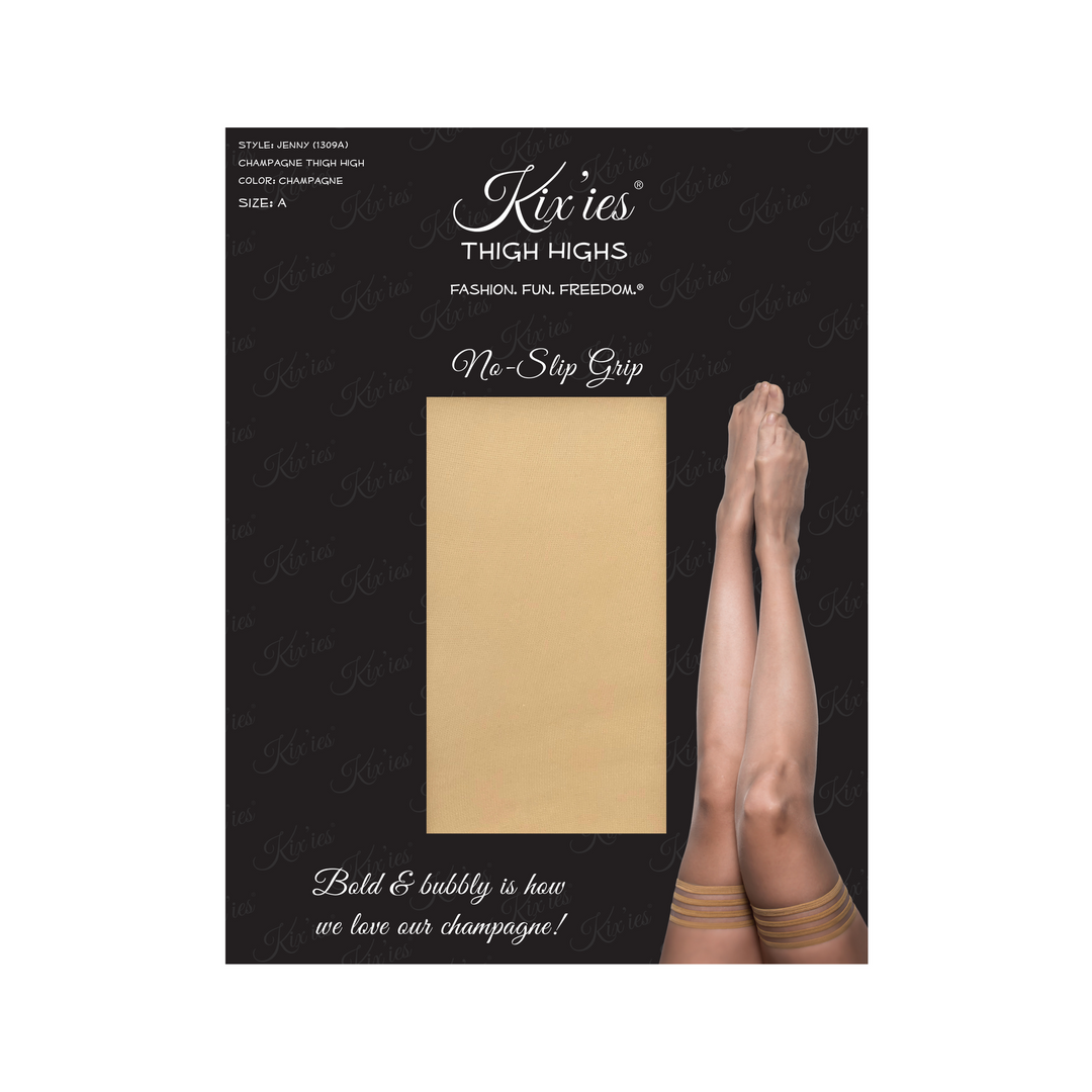 Jenny Thigh High B Nude | Stylish Kix'Ies Tights Comfort