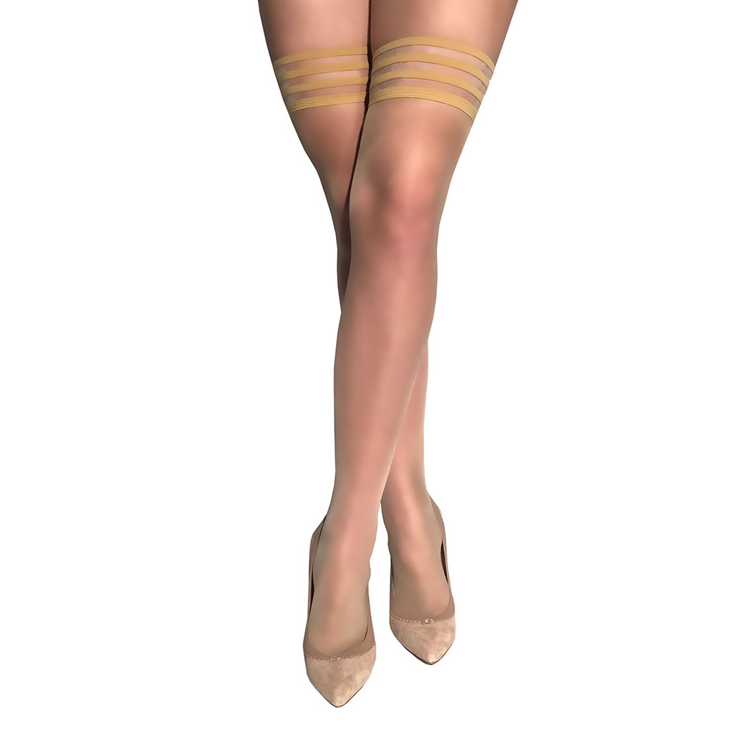 Kix'Ies Jenny Nude Stay-Ups D | Komfort & Eleganz