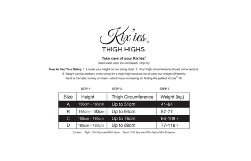 Monica Dijhoog D Rood Kousen - Sexy & Comfortabel Kix'Ies