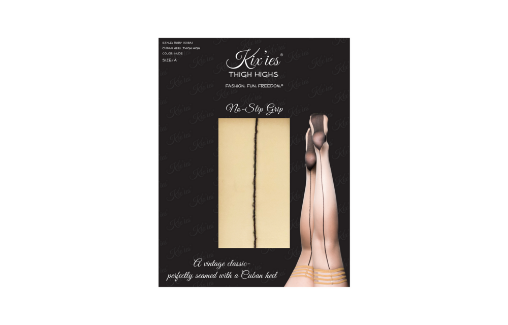 Ruby Nude Dijhoge Kousen | Comfort & Elegantie Kix'Ies