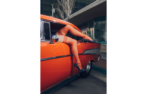 Sandra - Thigh High - A - Rood