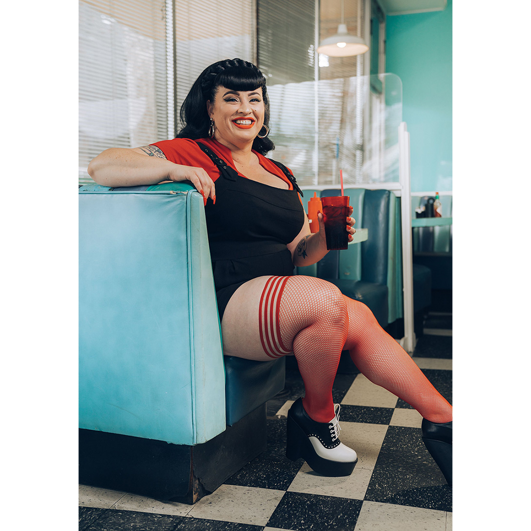 Sandra – Oberschenkelhoch – A – Rot