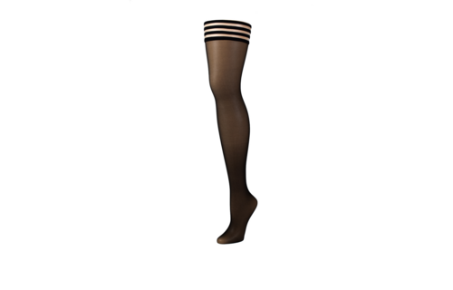 Taylor Thigh-High Black Stockings | Stylish & Comfortable