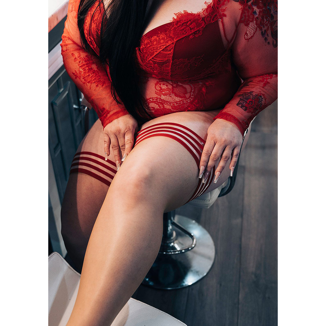 Whitney Nude Stay-Ups Strumpfband | Stilvoll & Bequem