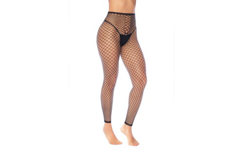 2 in 1 Versatile Top or Bottom Stocking Fence Net - One Size - Black