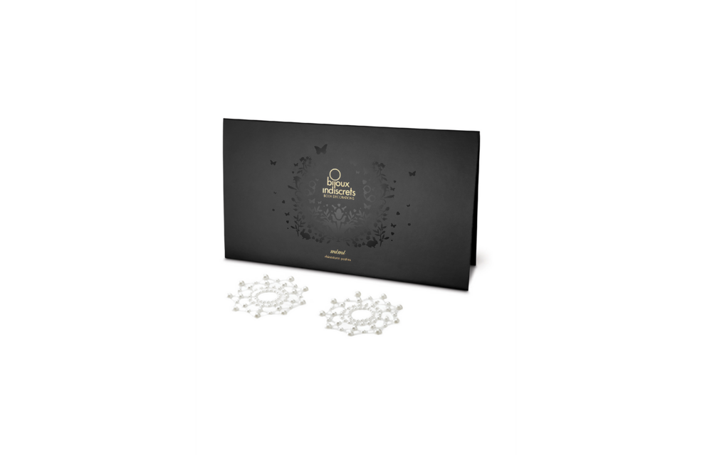 Mimi – Nippel-Sticker mit Perlen