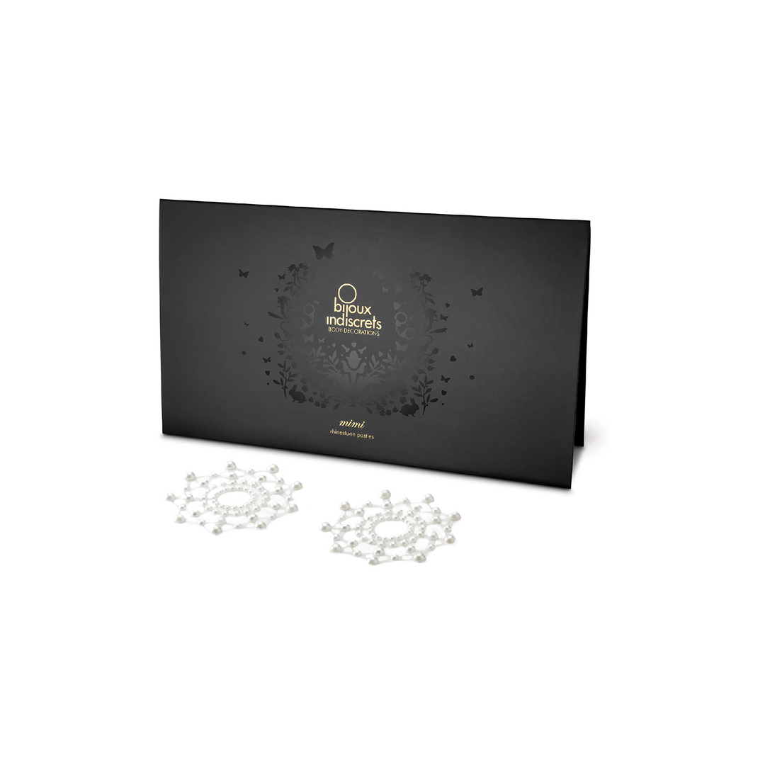 Mimi – Nippel-Sticker mit Perlen