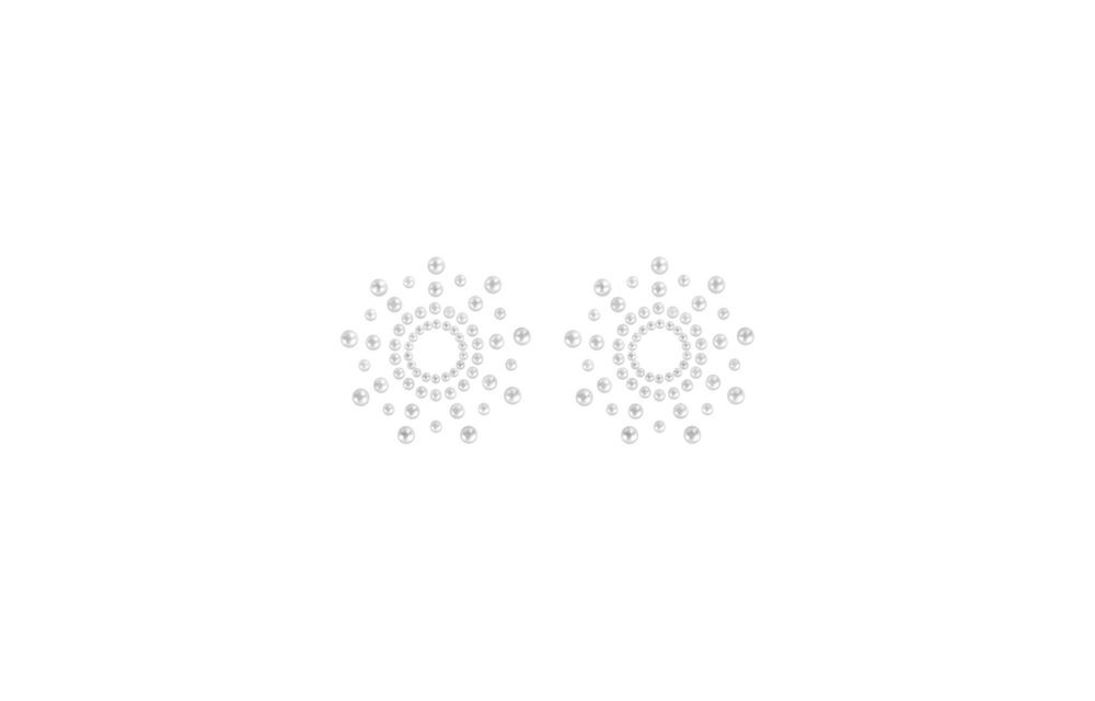 Mimi Tepelstickers met Parels – Durf Topless & Stralend!