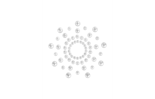 Mimi – Nippel-Sticker mit Perlen