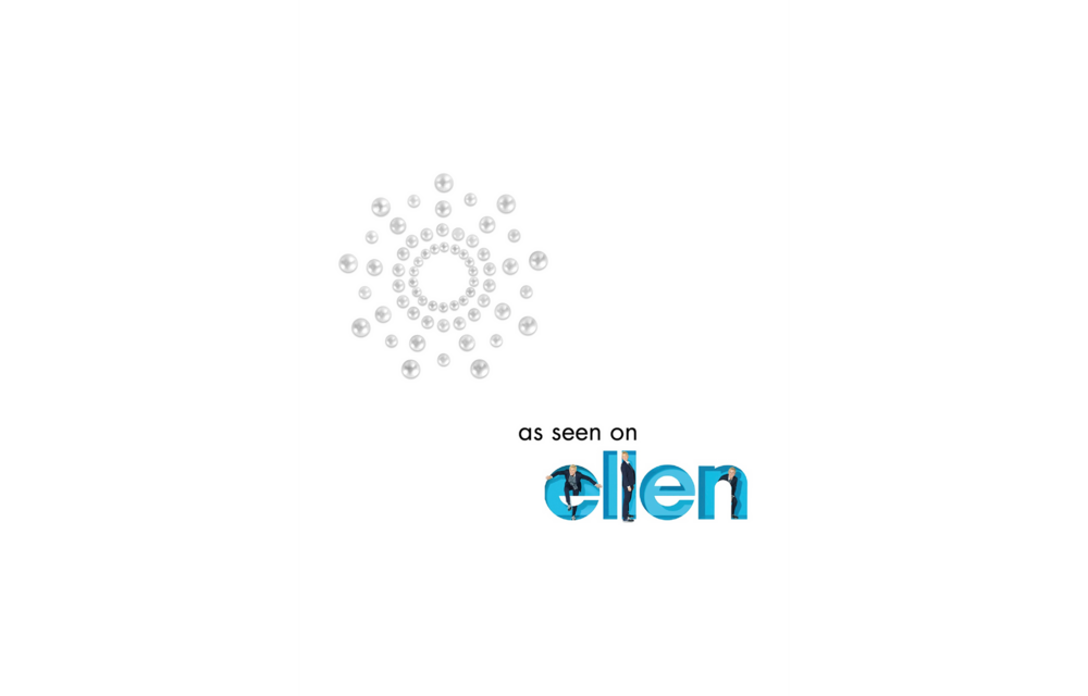 Mimi Nippel-Sticker mit Perlen – Trauen Sie sich, oben ohne zu sein & strahlen Sie!