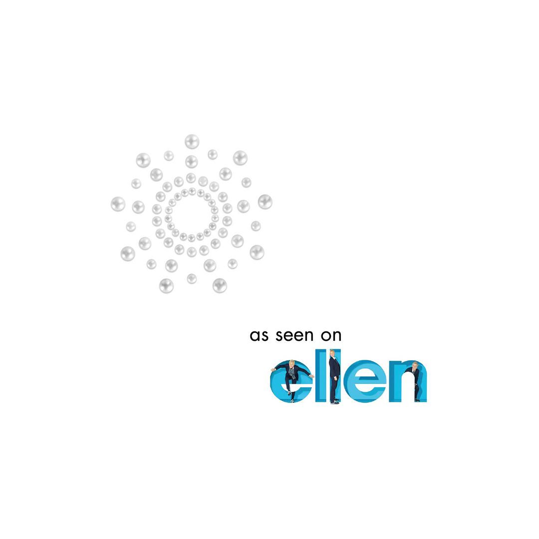 Mimi - Tepelstickers met Parels