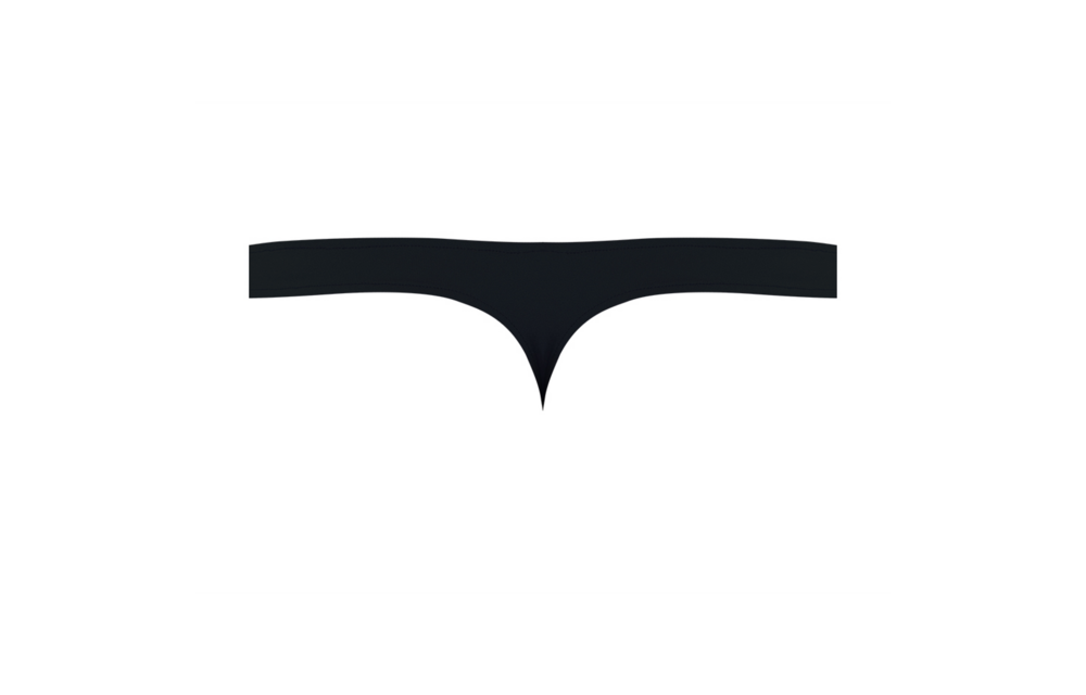 Bong Thong S/M Schwarz – Stilvoller & bequemer Herren-String
