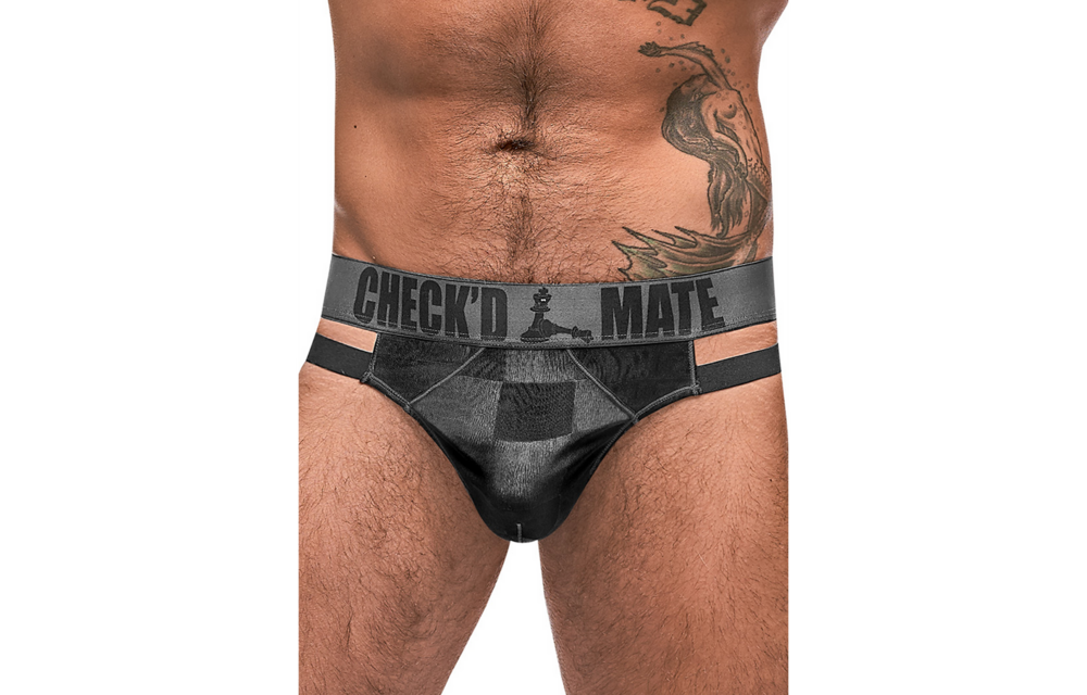 Cutout Thong – S/M – Schwarz