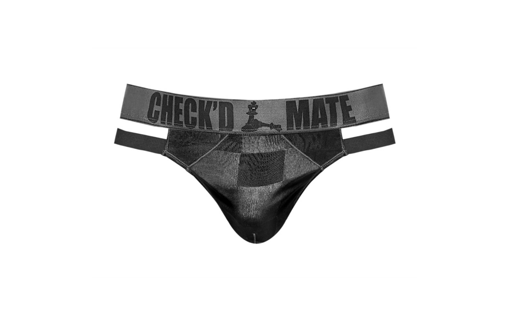 Cutout Thong - S/M - Zwart