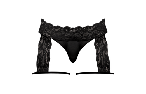 G-String Garter Short - L/XL - Black