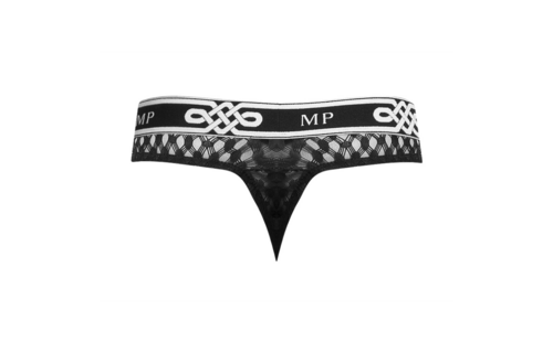 Lo Rise String Zwart L/Xl - Stijlvol & Comfortabel Male Power