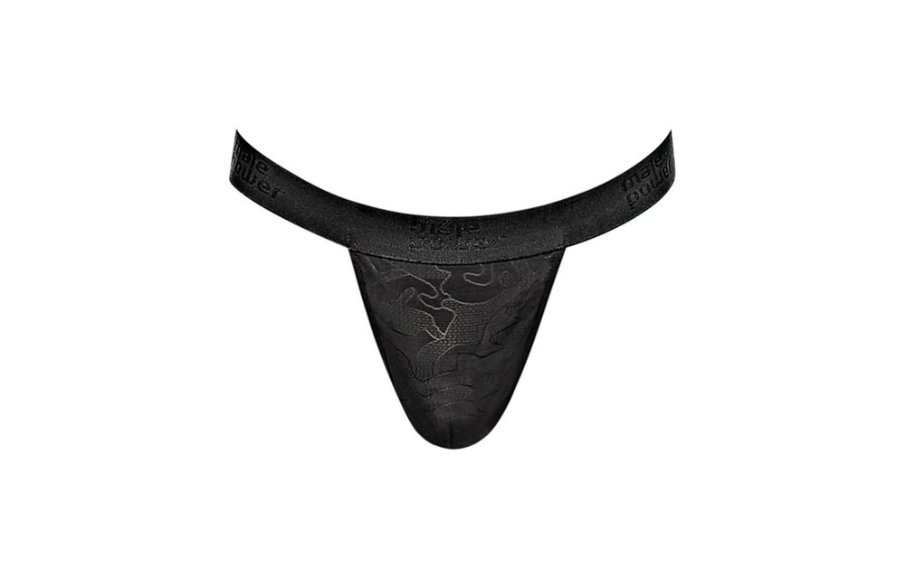Micro G-String V - S/M - Schwarz