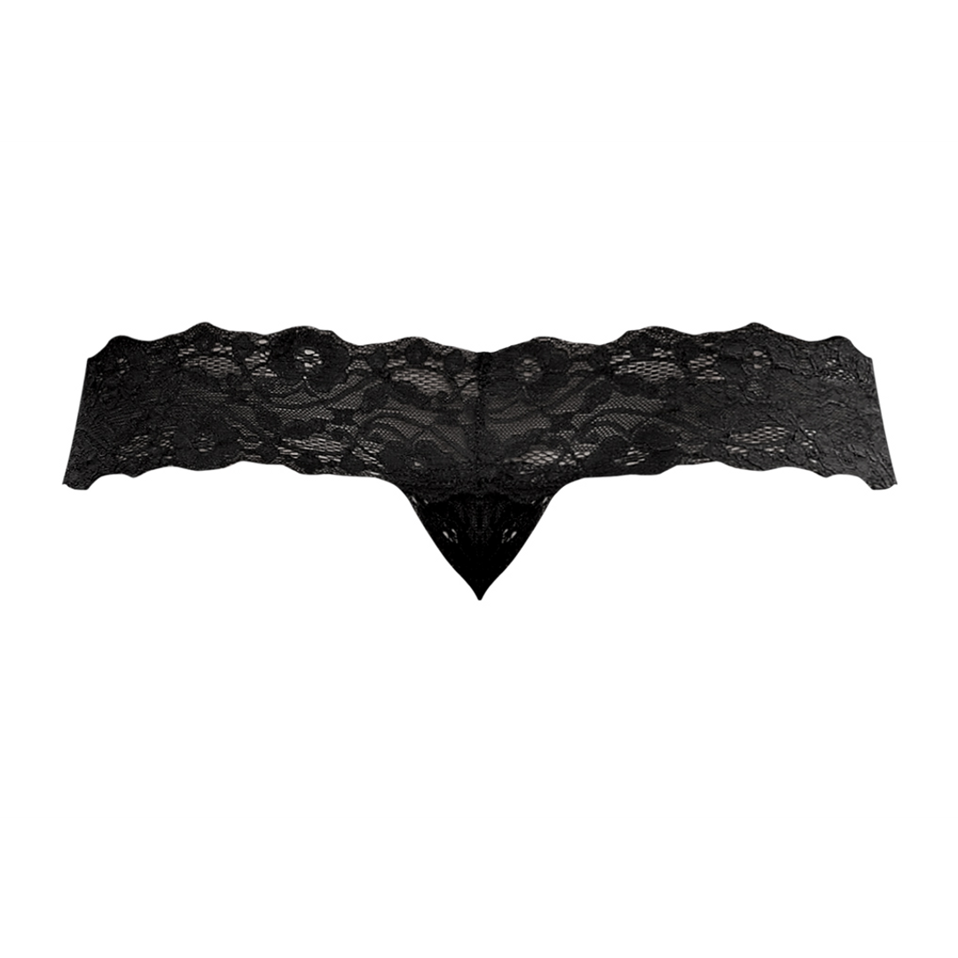 Microstring Pinch Back Schwarz – Sexy Male Power Spitze