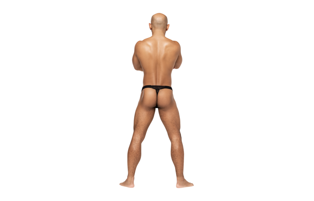 Micro Thong V - S/M - Zwart