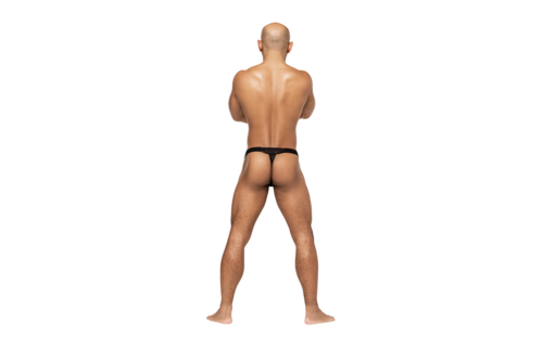 Micro Thong V - S/M - Black