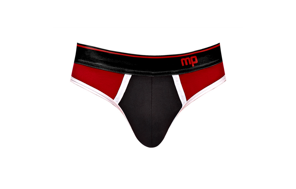 Panel String L/Xl Zwart/Rood | Comfort & Retro Stijl Male Power