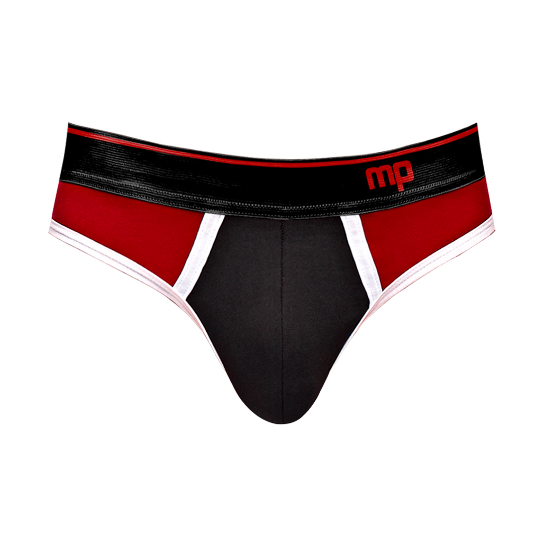 Panel String L/XL Black/Red | Comfort & Retro Style Male Power