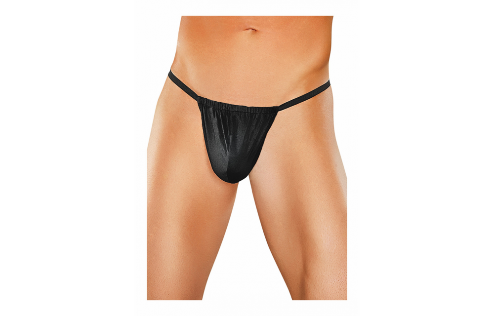 Posing Strap Black | Comfortable One Size Male Power