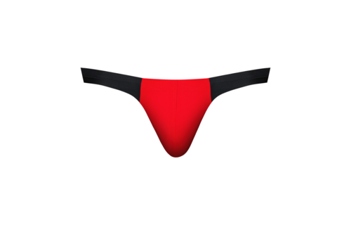 Bong Thong – L/XL - Rot/Schwarz