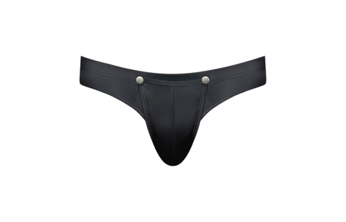 Snap Off Tanga Black S/M - Daring & Comfortable Men's Underwear