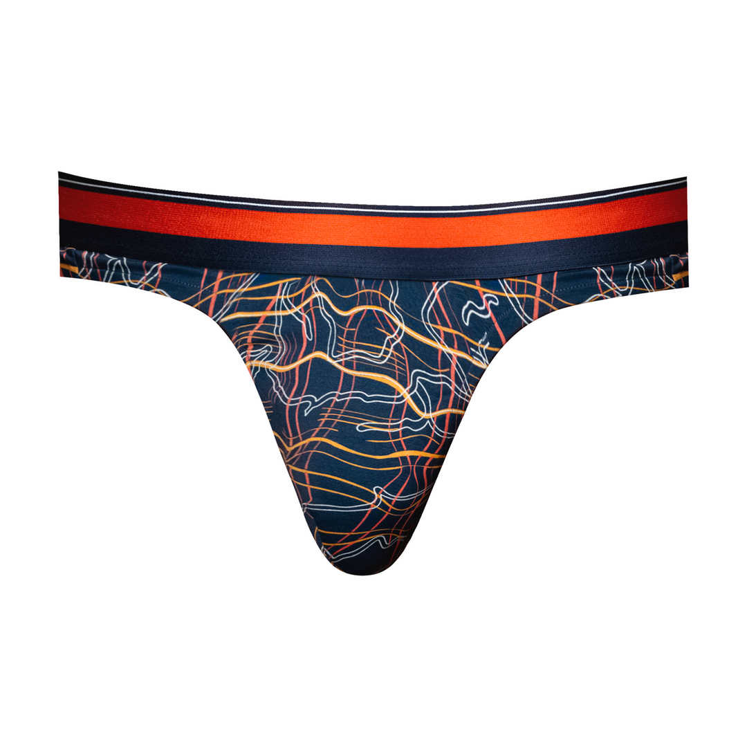 Tanga L/Xl Marine Marmer | Comfort & Stijl Male Power