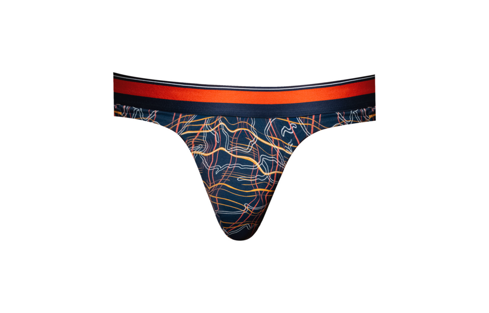 Tanga S/M Marine Marmor – Komfort & Stil Male Power