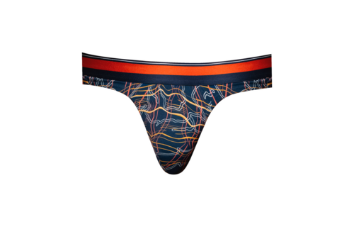 Tanga S/M Marine Marmor – Komfort & Stil Male Power