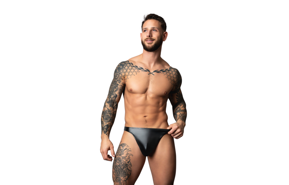 Wetlook Bong Thong – L/XL – Schwarz