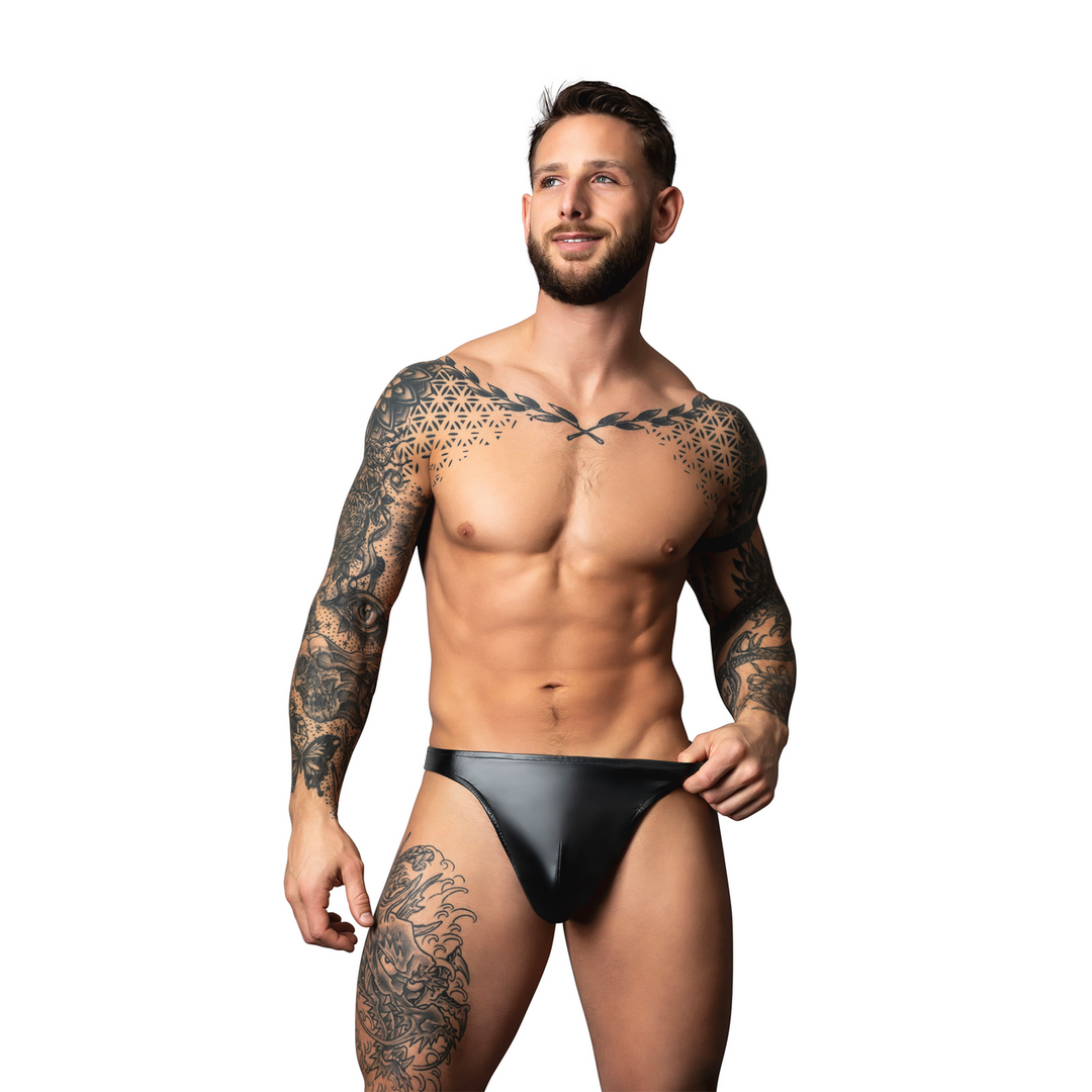 Wetlook Bong Thong L/Xl Zwart – Stoer & Comfortabel Mannenmodel