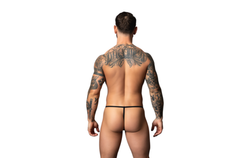 Wetlook G-String - One Size - Black