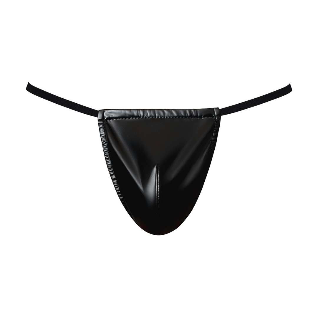 Wetlook G-String Schwarz – Cool, bequem & sexy | Male Power