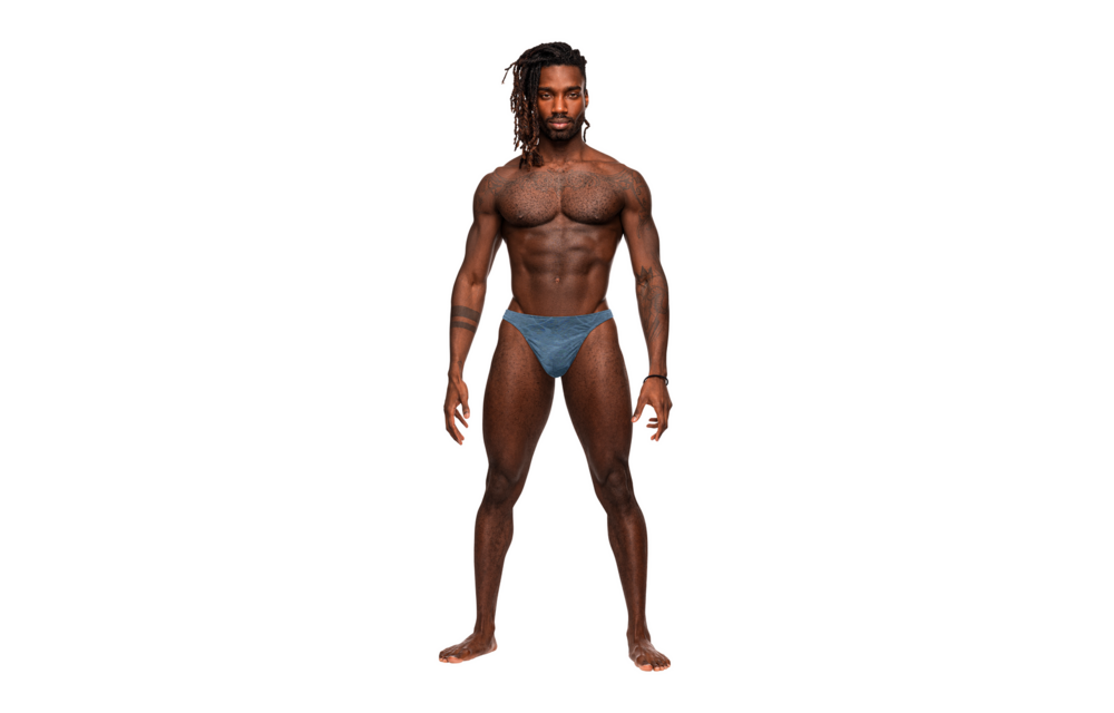 Bong V String L/XL Blue | Comfort & Style Male Power