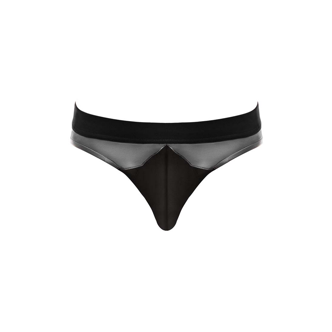 Iron Clad Thong S/M – Ultradun, Ademend & Stijlvol Grijs