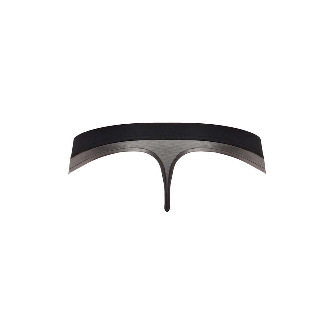 Iron Clad Thong S/M – Ultradünn, atmungsaktiv und stilvoll in Grau