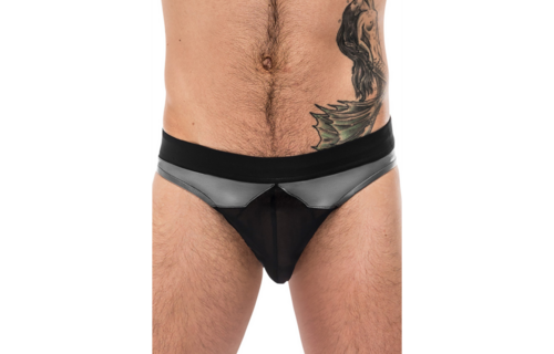 Iron Clad Thong S/M – Ultradun, Ademend & Stijlvol Grijs