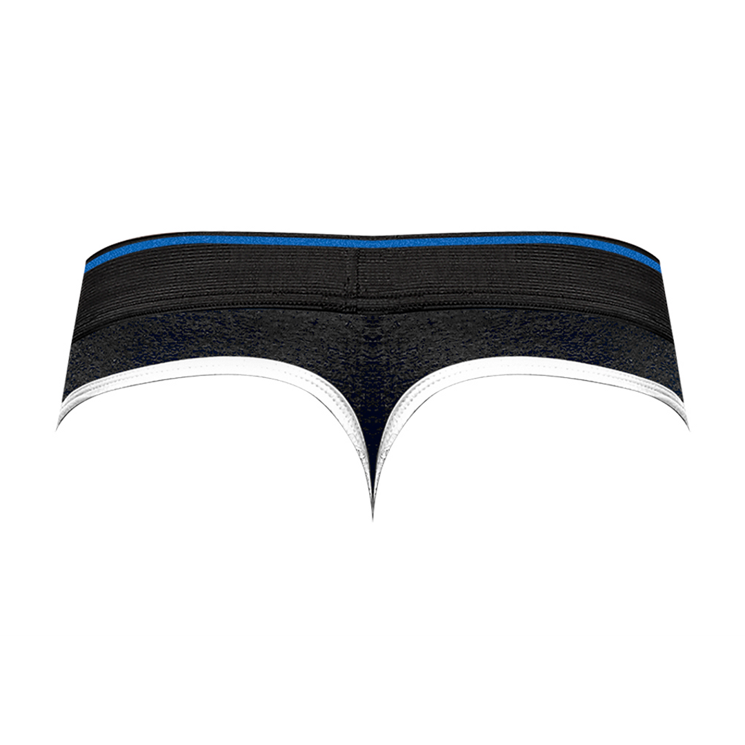 Panel Thong L/XL Black/Blue – Retro Sports Style Male Power