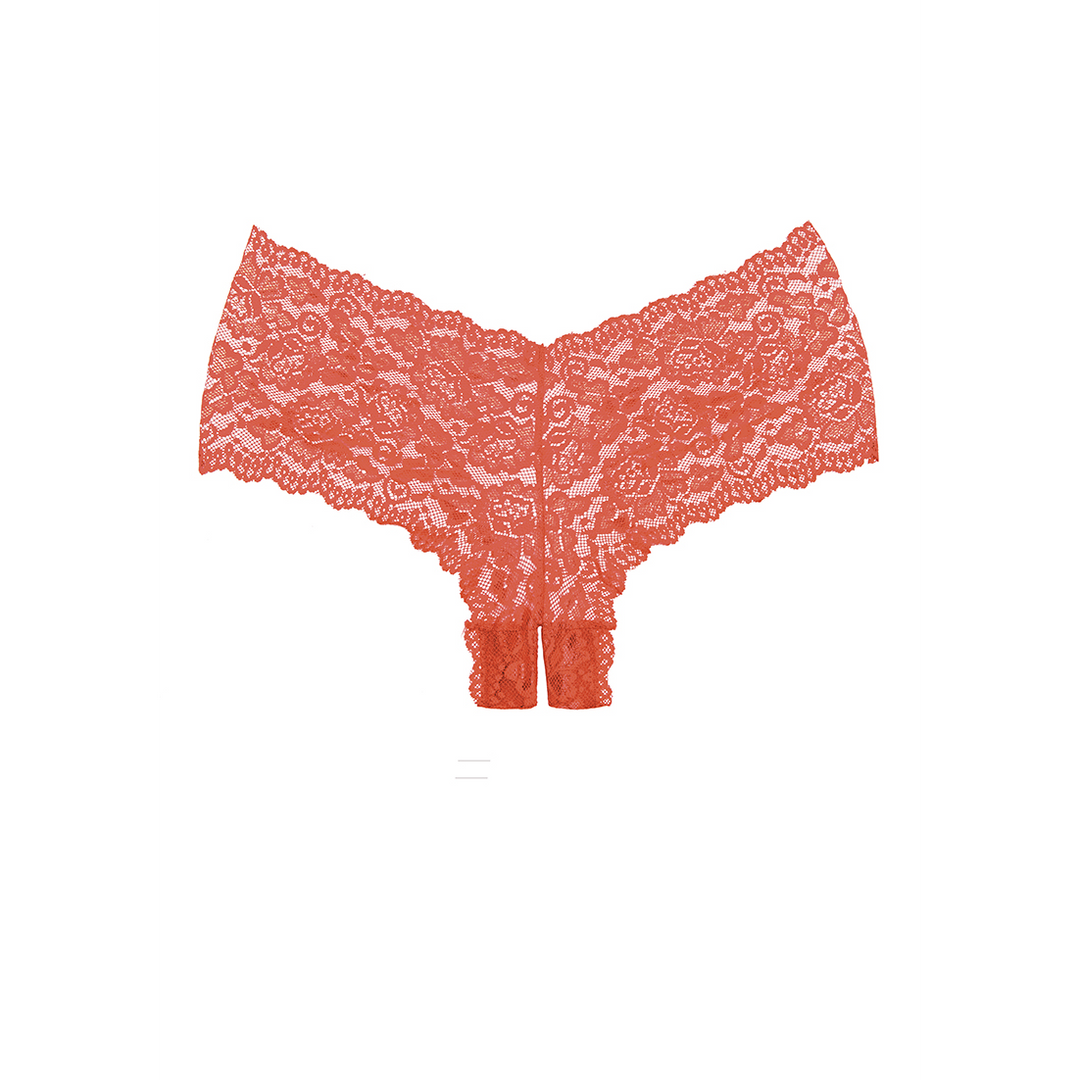Candy Apple Briefs Red | Sexy Lace Booty Shorts One Size