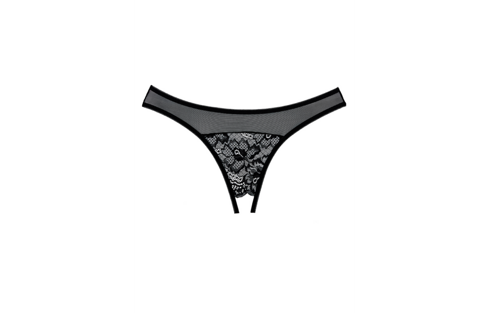 Just A Rumor Briefs Black – Sexy One Size Thong